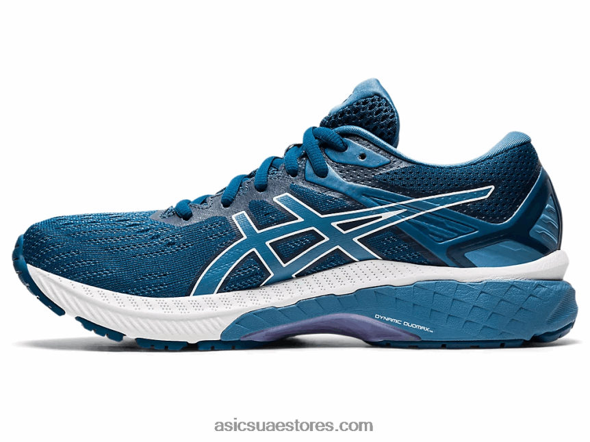 Asics الخيط الأزرق / الرمادي ماكو GT-2000 9 2N24DJ4120