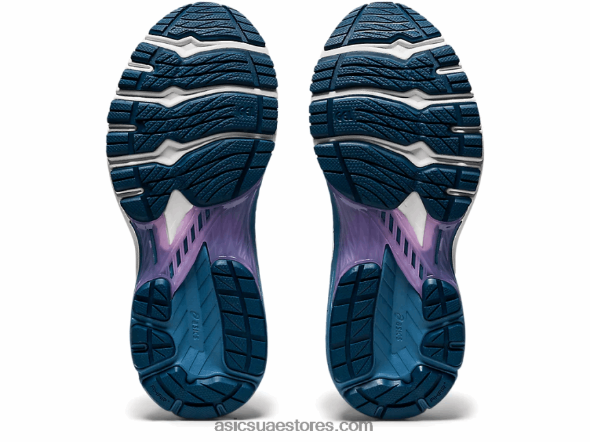 Asics الخيط الأزرق / الرمادي ماكو GT-2000 9 2N24DJ4120