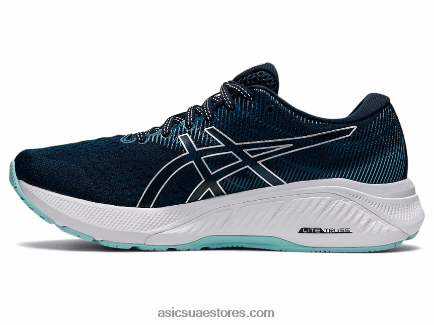 Asics الأزرق الفرنسي / الفضة النقية GT-4000 3 2N24DJ2658