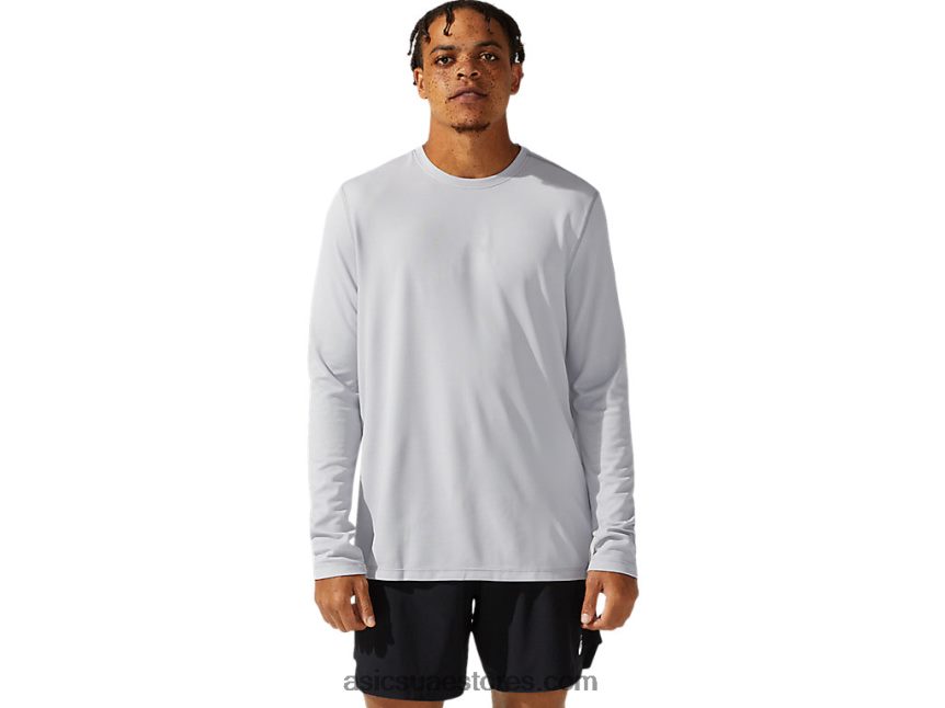 Asics منتصف الرمادي مجموعة جاهزة II للرجال بأكمام طويلة 2N24DJ1095