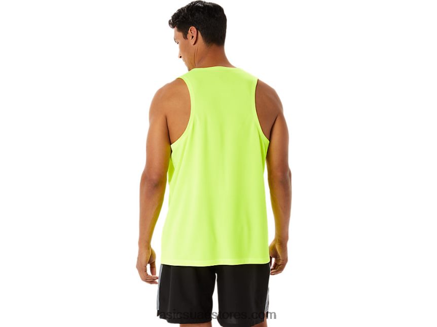 Asics السلامة الصفراء طقم ملابس جاهزة للرجال II قميص رجالي wch 2N24DJ1290