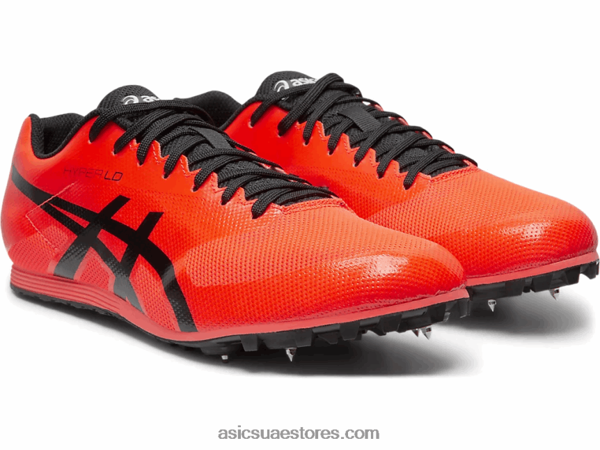 Asics شروق الشمس أحمر / أسود هايبر LD 6 2N24DJ2079