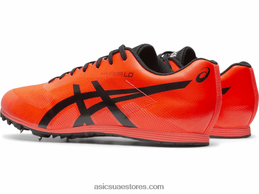 Asics شروق الشمس أحمر / أسود هايبر LD 6 2N24DJ2079