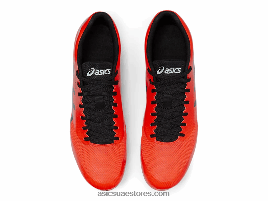 Asics شروق الشمس أحمر / أسود هايبر LD 6 2N24DJ2079