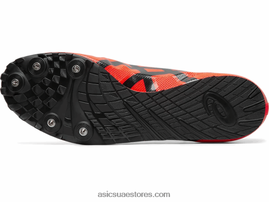 Asics شروق الشمس أحمر / أسود هايبر LD 6 2N24DJ2079