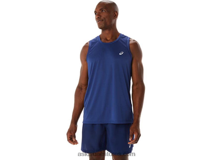 Asics ازرق نيلي طقم ملابس جاهزة للرجال من Lyte 2N24DJ176