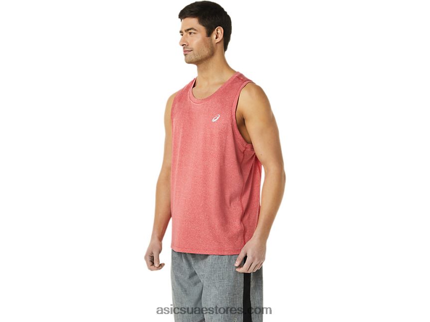 Asics هيذر الأحمر الكلاسيكي طقم ملابس جاهزة للرجال من Lyte 2N24DJ313