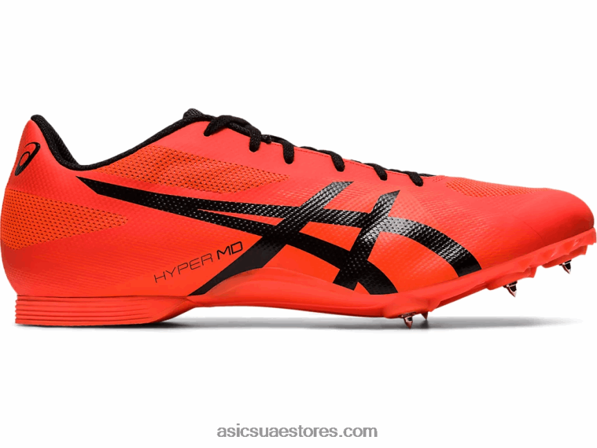 Asics شروق الشمس أحمر / أسود هايبر MD 7 2N24DJ2095