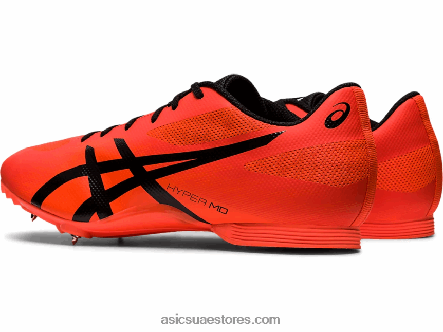 Asics شروق الشمس أحمر / أسود هايبر MD 7 2N24DJ2095