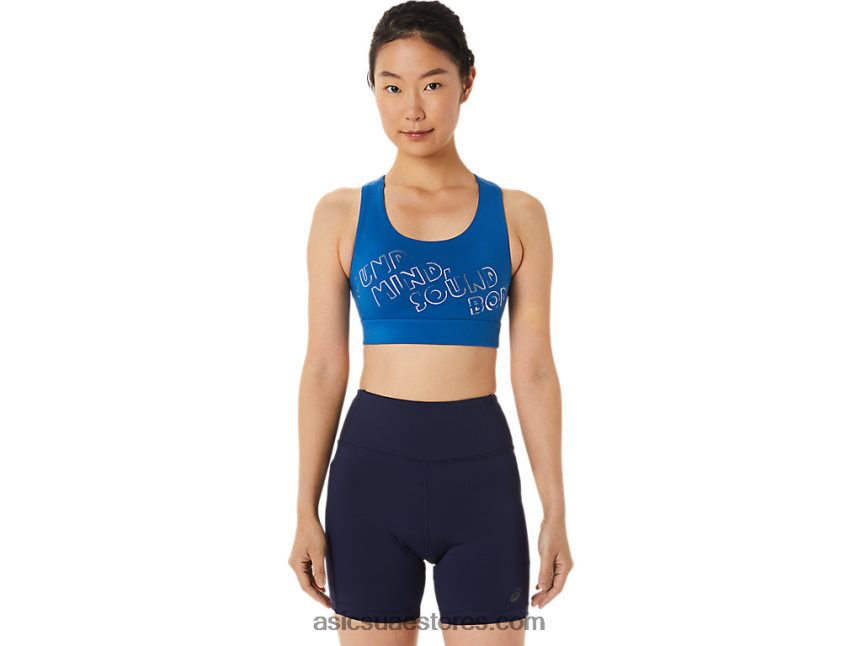 Asics محرك البحيرة / أزرق واضح حمالة الصدر النسائية PR lyte 2N24DJ3293
