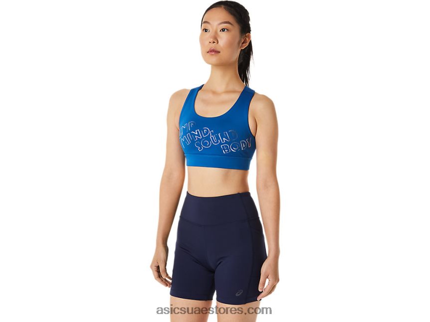 Asics محرك البحيرة / أزرق واضح حمالة الصدر النسائية PR lyte 2N24DJ3293