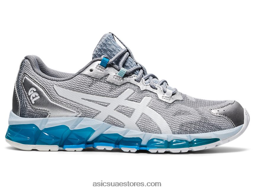Asics الرمادي بيدمونت / الأزرق aizuri هلام الكم 3606 2N24DJ4028