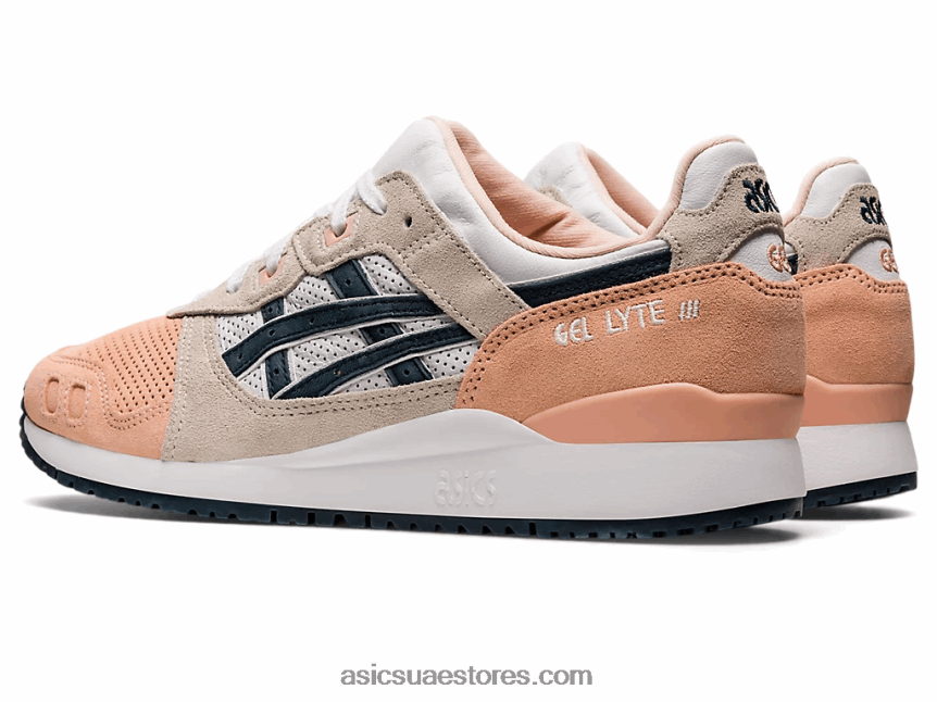 Asics bakedpink / الأزرق الفرنسي جل لايت الثالث og 2N24DJ987