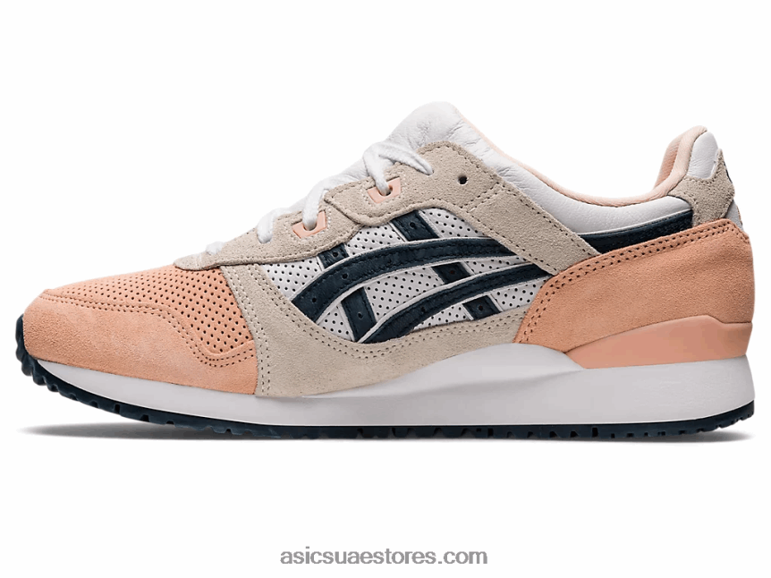 Asics bakedpink / الأزرق الفرنسي جل لايت الثالث og 2N24DJ987