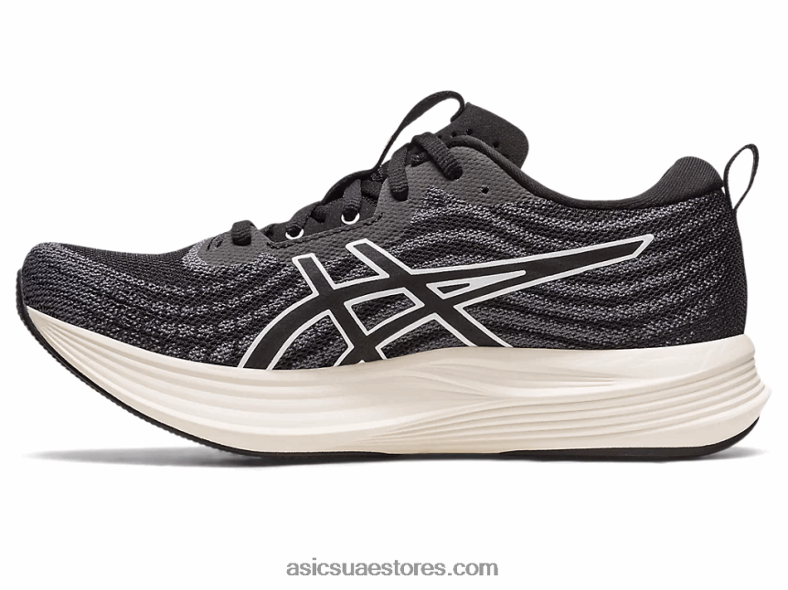Asics أسود / أبيض سرعة evoride واسعة 2N24DJ2573