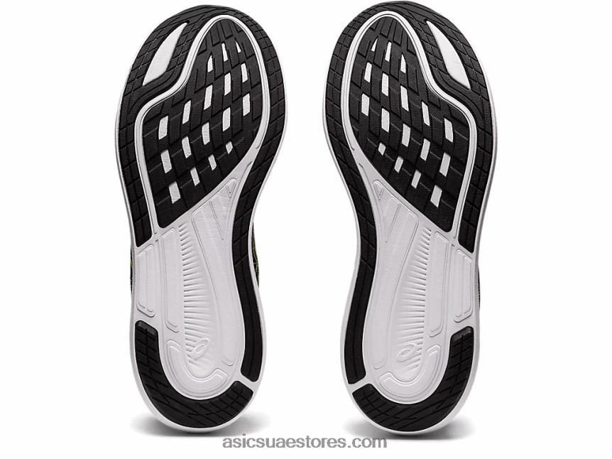 Asics أسود / أصفر توهج عرض evoride 2 2N24DJ1810