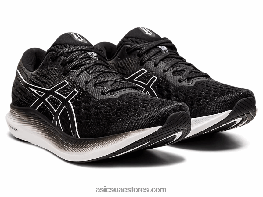 Asics أسود / أبيض عرض evoride 2 2N24DJ3985