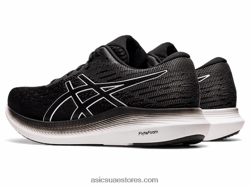 Asics أسود / أبيض عرض evoride 2 2N24DJ3985