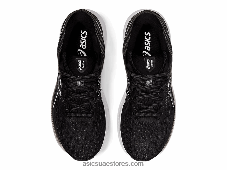 Asics أسود / أبيض عرض evoride 2 2N24DJ3985