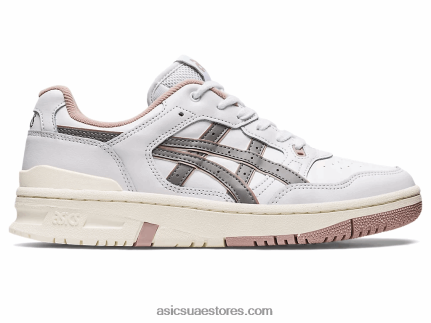 Asics أبيض / رمادي طيني ex89 2N24DJ184