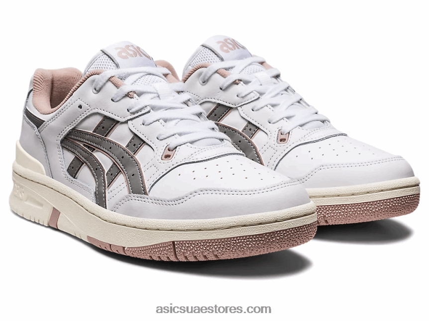 Asics أبيض / رمادي طيني ex89 2N24DJ184