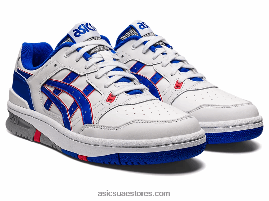 Asics أبيض / أزرق وهمي ex89 2N24DJ656