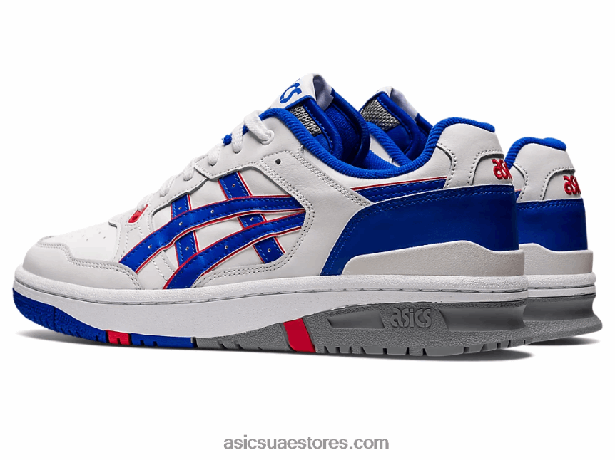 Asics أبيض / أزرق وهمي ex89 2N24DJ656