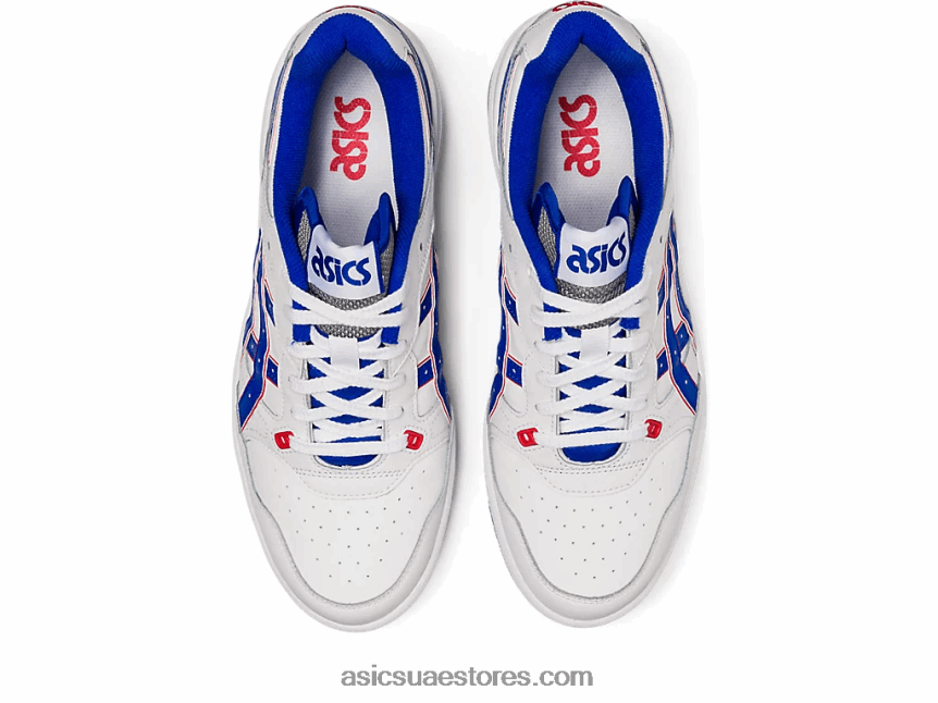 Asics أبيض / أزرق وهمي ex89 2N24DJ656
