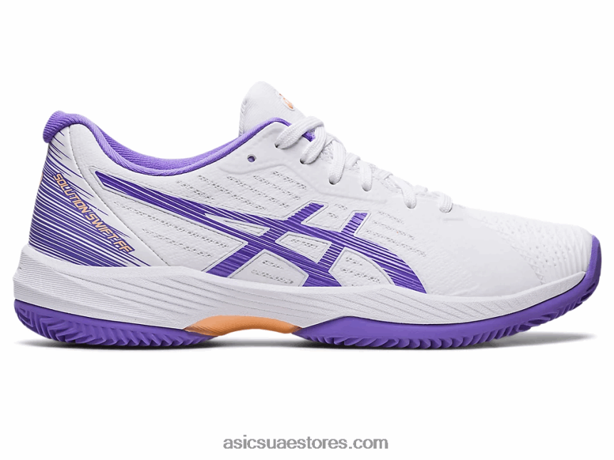 Asics أبيض / جمشت حل سريع ff الطين 2N24DJ2569