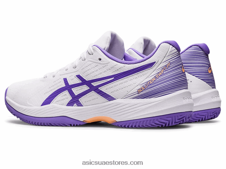 Asics أبيض / جمشت حل سريع ff الطين 2N24DJ2569