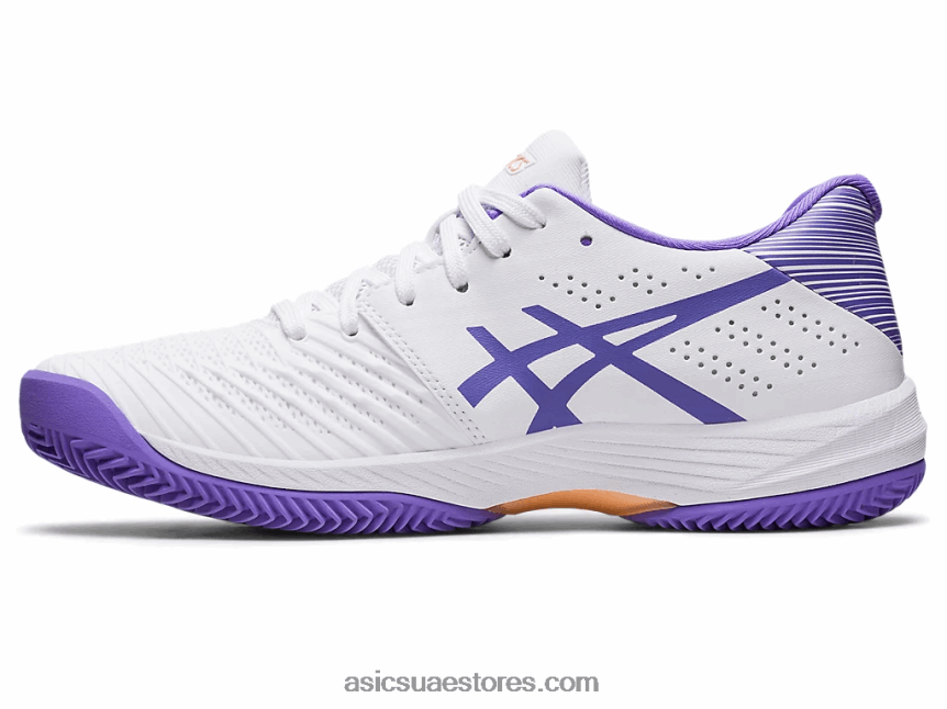Asics أبيض / جمشت حل سريع ff الطين 2N24DJ2569
