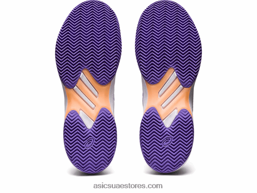 Asics أبيض / جمشت حل سريع ff الطين 2N24DJ2569