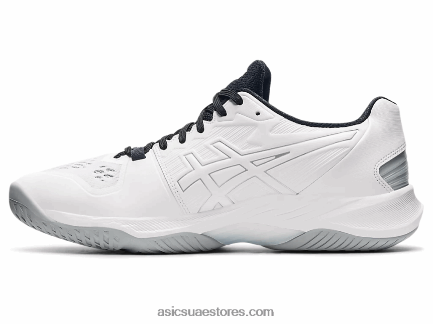Asics أبيض / فضي نقي سكاي ايليت ff 2 2N24DJ1867