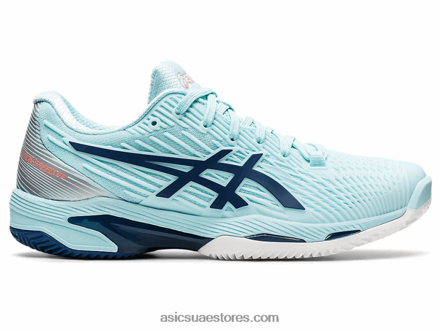 Asics أزرق واضح / نيلي فاتح سرعة الحل ff 2 الطين 2N24DJ3600