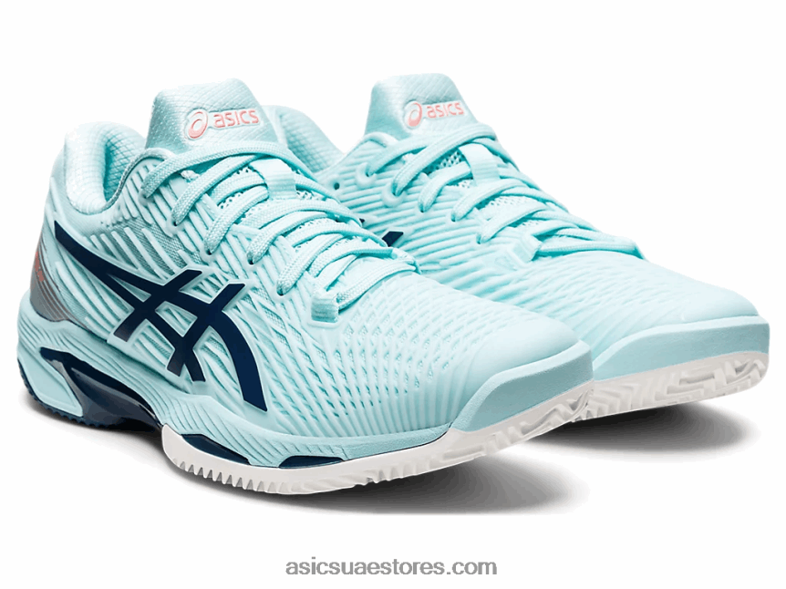 Asics أزرق واضح / نيلي فاتح سرعة الحل ff 2 الطين 2N24DJ3600
