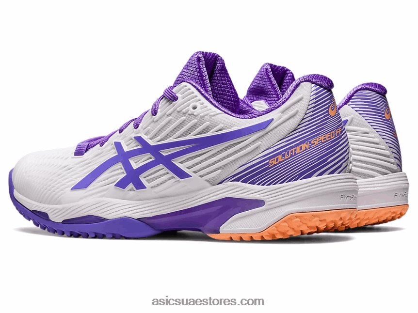 Asics أبيض / جمشت سرعة المحلول ff 2 oc 2N24DJ2567