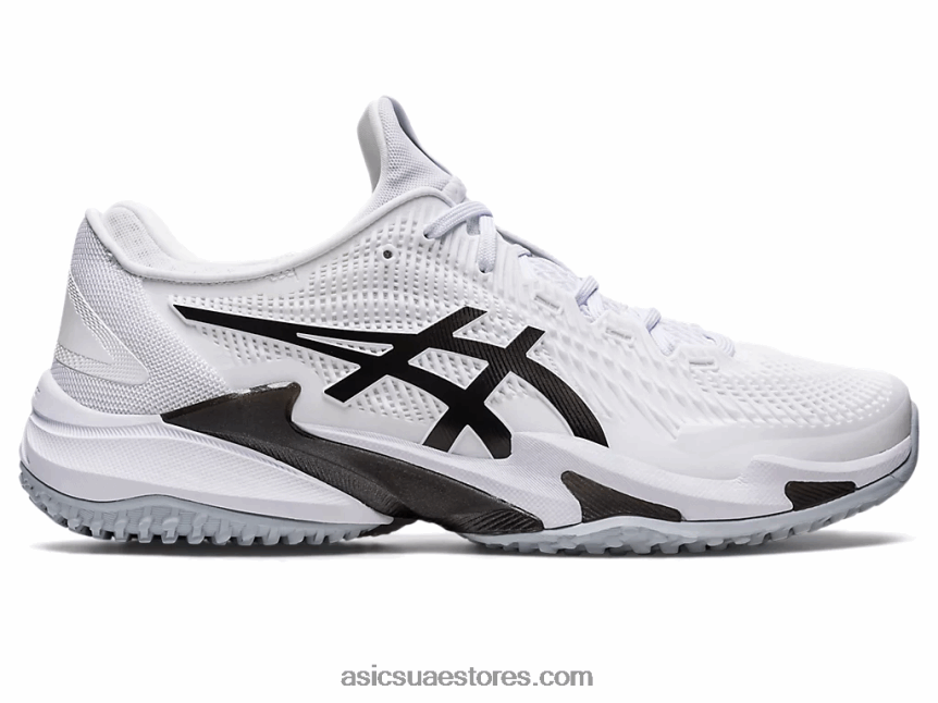 Asics أبيض أسود محكمة ff 3 oc 2N24DJ529