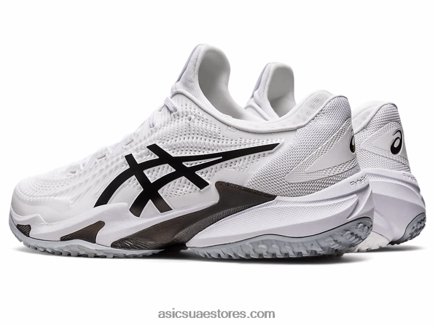 Asics أبيض أسود محكمة ff 3 oc 2N24DJ529