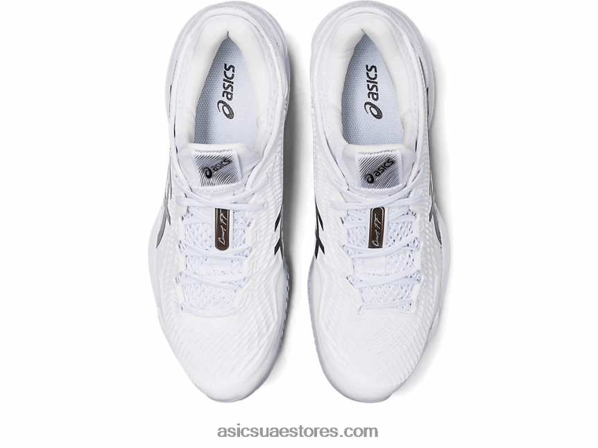 Asics أبيض أسود محكمة ff 3 oc 2N24DJ529