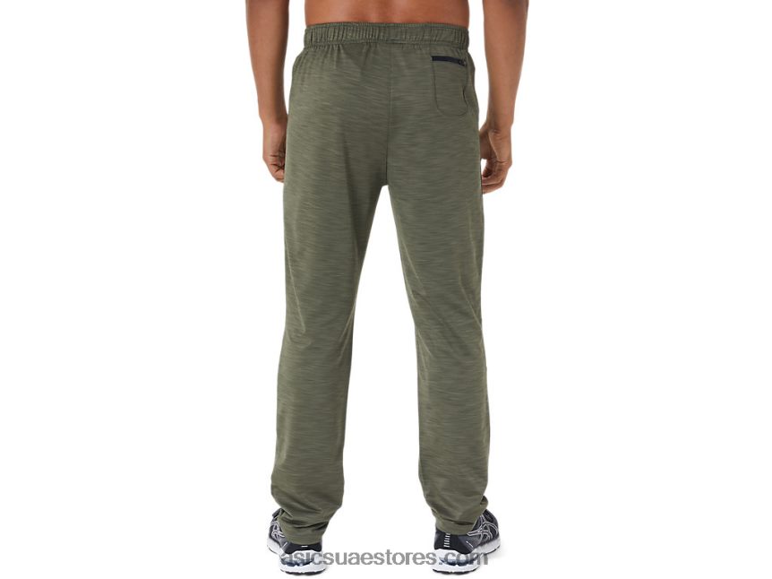 Asics عباءة خضراء متباعدة بانت fp للرجال 2N24DJ1083