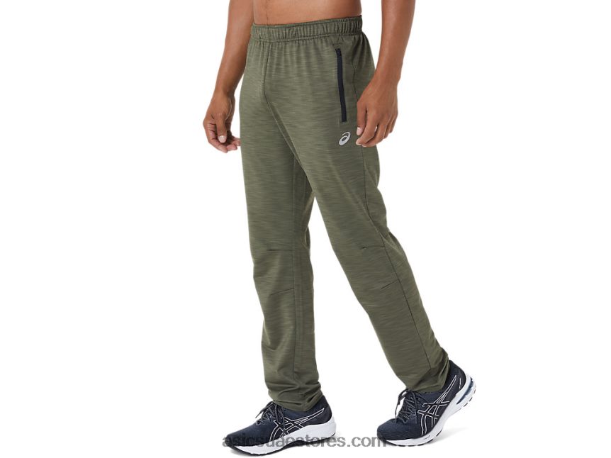 Asics عباءة خضراء متباعدة بانت fp للرجال 2N24DJ1083