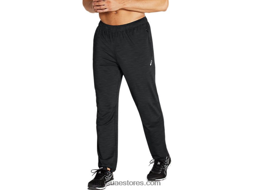 Asics أسود الأداء بانت fp للرجال 2N24DJ2056
