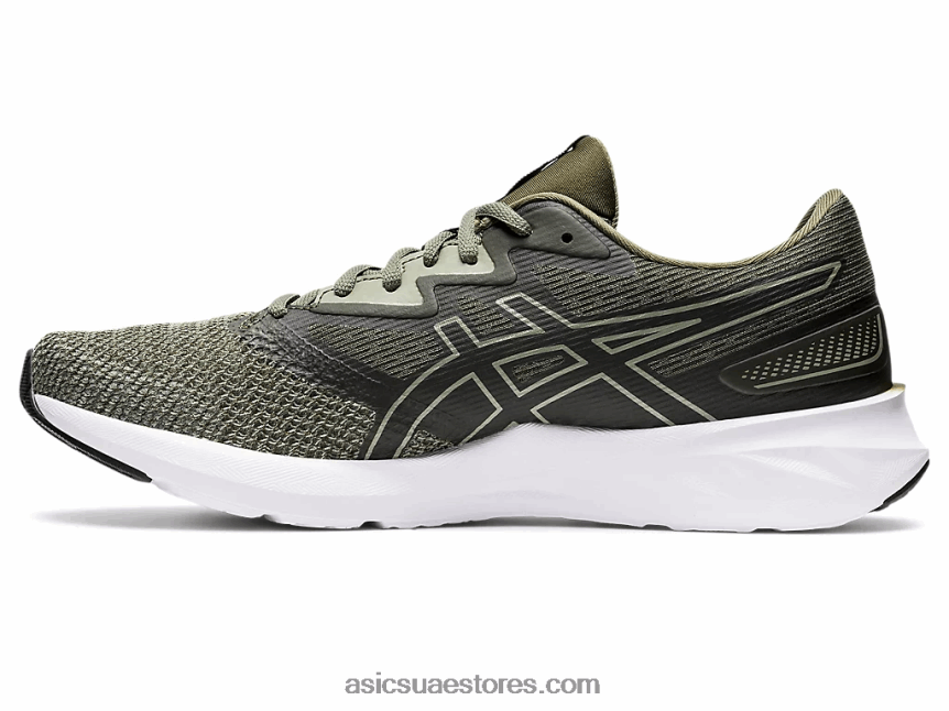 Asics قماش الزيتون / أسود fuzeblast 2N24DJ1578