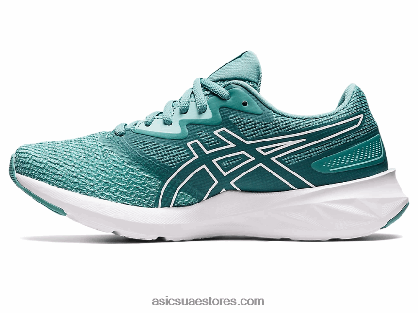 Asics واحة خضراء / بيضاء fuzeblast 2N24DJ3581