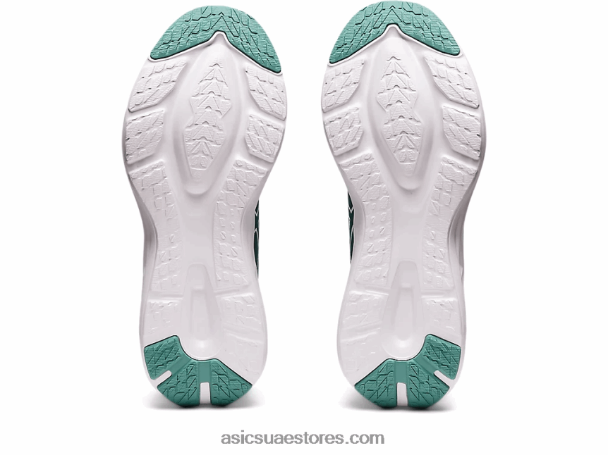 Asics واحة خضراء / بيضاء fuzeblast 2N24DJ3581