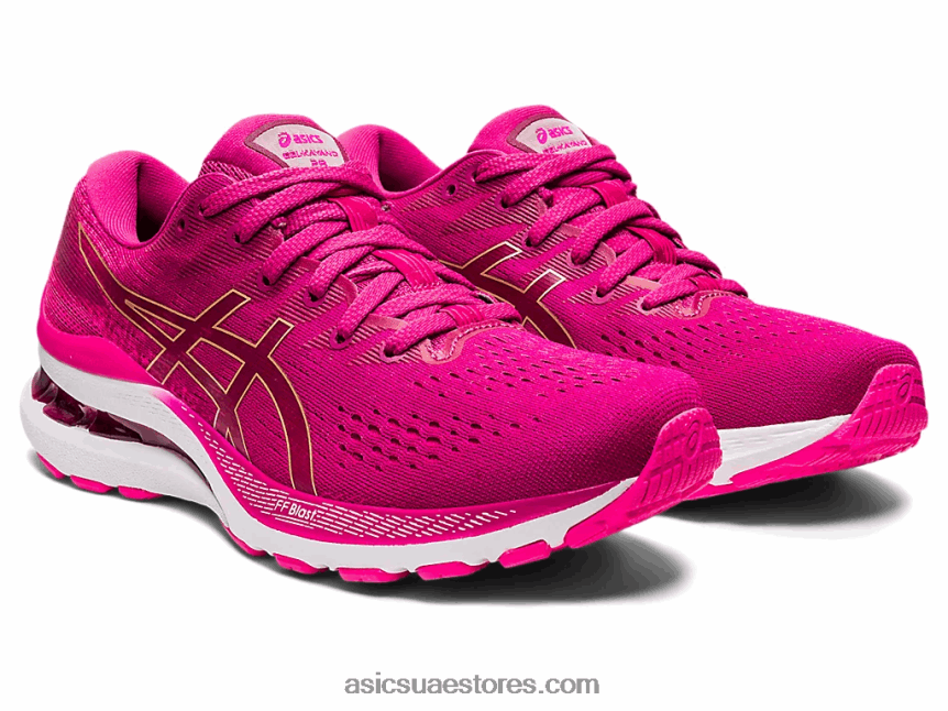 Asics الفوشيه الأحمر / الوردي glo جل كيانو 28 2N24DJ3356