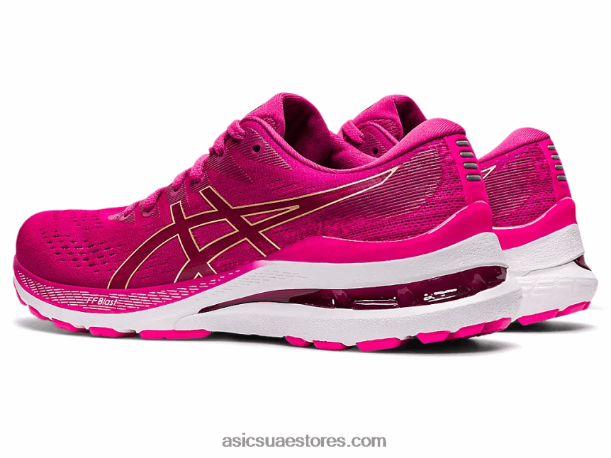 Asics الفوشيه الأحمر / الوردي glo جل كيانو 28 2N24DJ3356