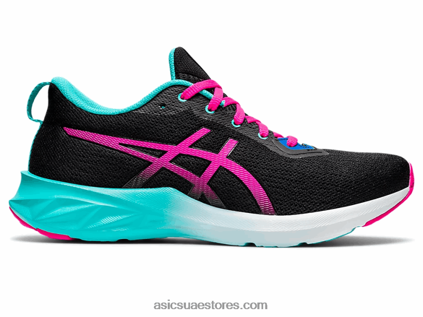 Asics أسود / وردي glo متعدد الوظائف 2 2N24DJ2985