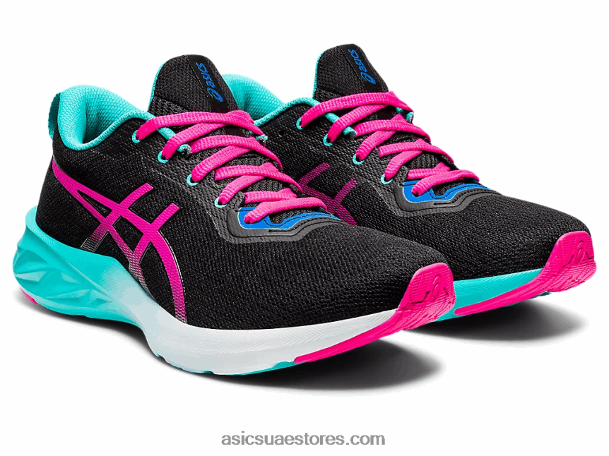 Asics أسود / وردي glo متعدد الوظائف 2 2N24DJ2985