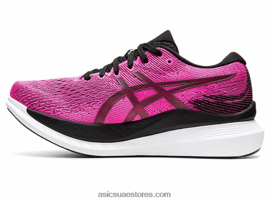 Asics الوردي glo / أسود طائرة شراعية 3 2N24DJ3106